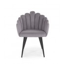 Стул HALMAR K410 серый/черный